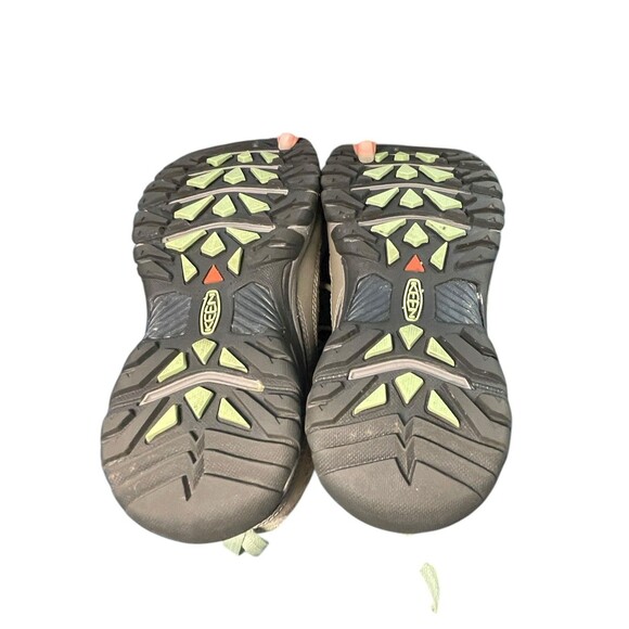 Keen Targhee Vent Mid Hiking Boots Women's Size 7‎ Brown Green Lace Up Outdoor - Picture 8 of 14